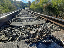 Na viaduktu u Okoře