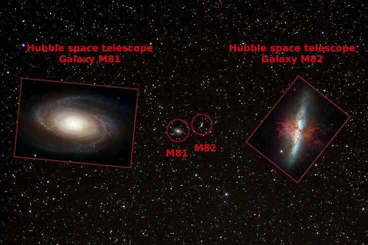  Jak ty galaxie vyfotil Hubbleův kosmický teleskop