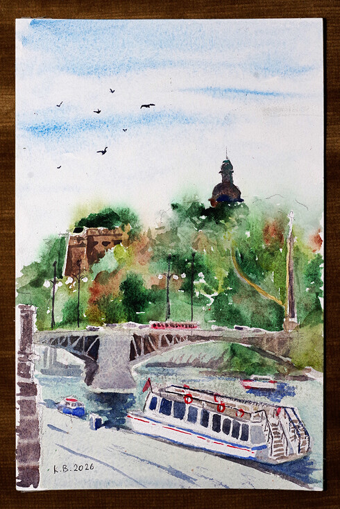 Vltava v Praze