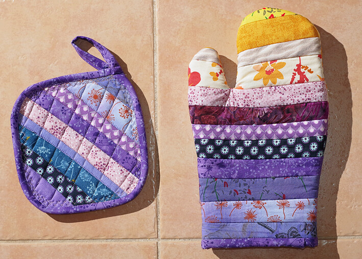   Patchwork - chňapky do kuchyně